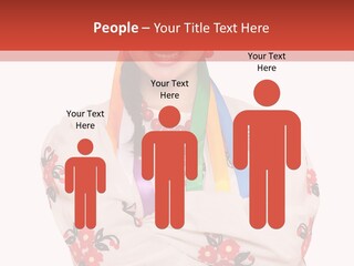 Embroidery Happy Cute PowerPoint Template