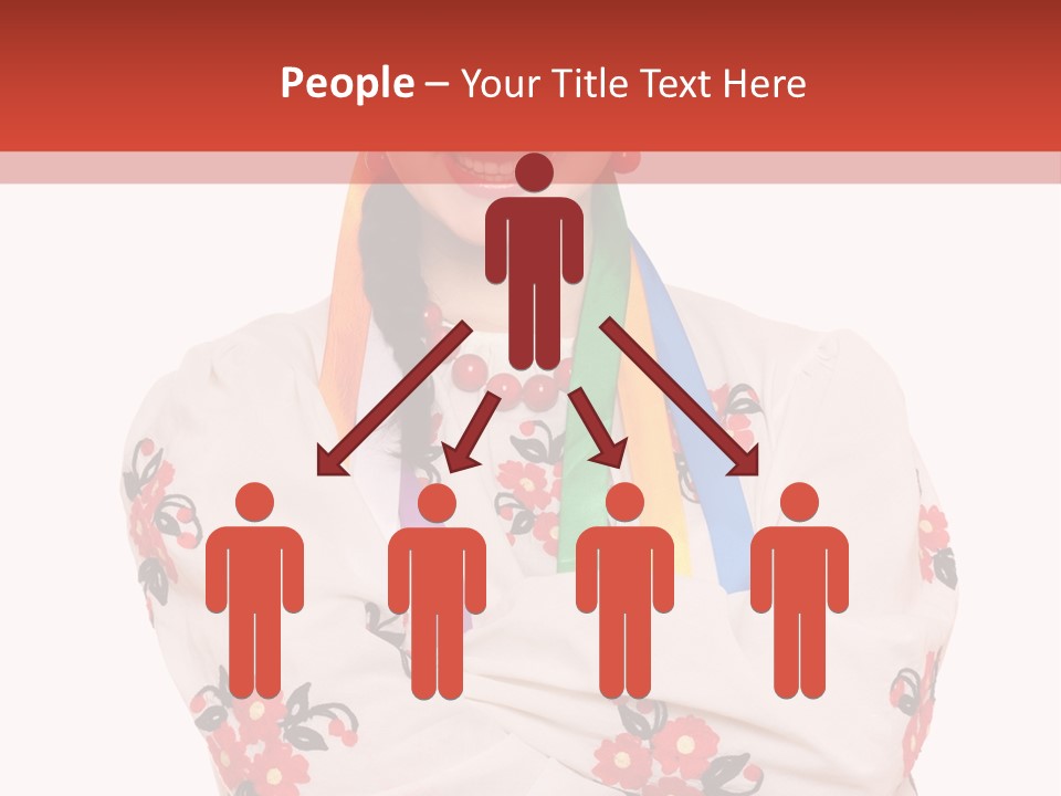 Embroidery Happy Cute PowerPoint Template