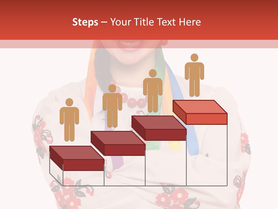 Embroidery Happy Cute PowerPoint Template