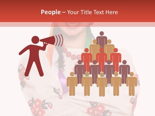 Embroidery Happy Cute PowerPoint Template