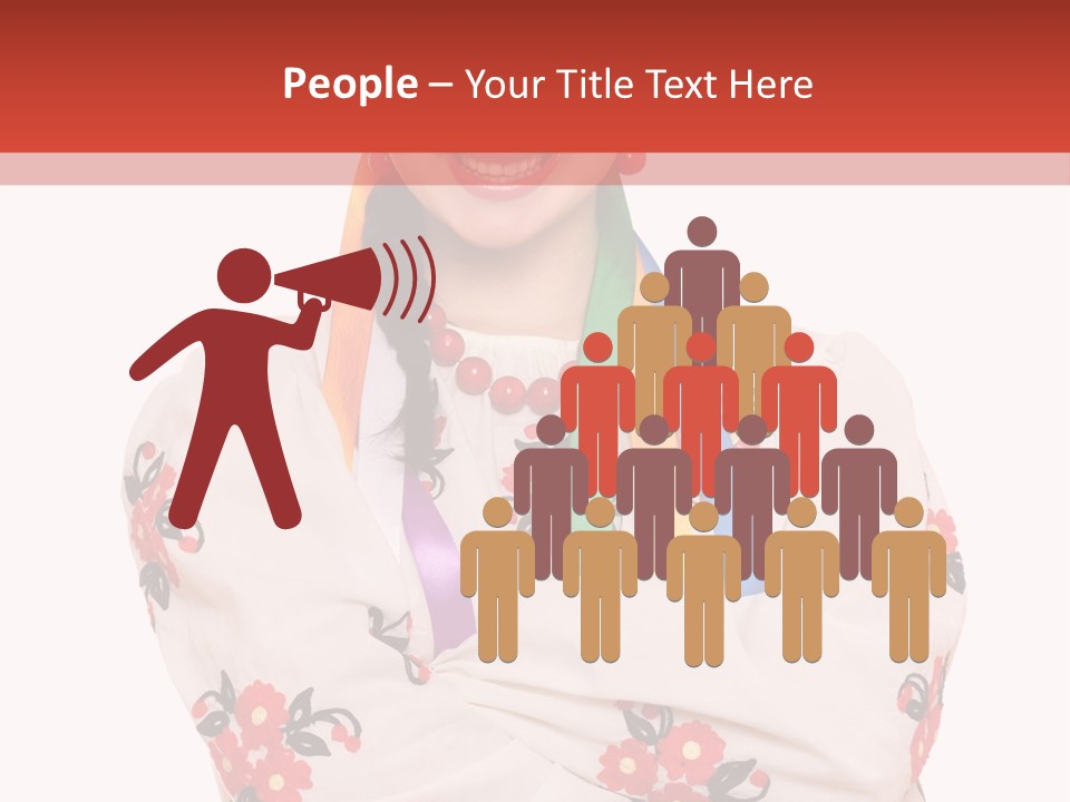 Embroidery Happy Cute PowerPoint Template