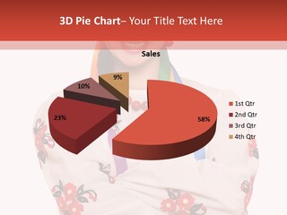 Embroidery Happy Cute PowerPoint Template