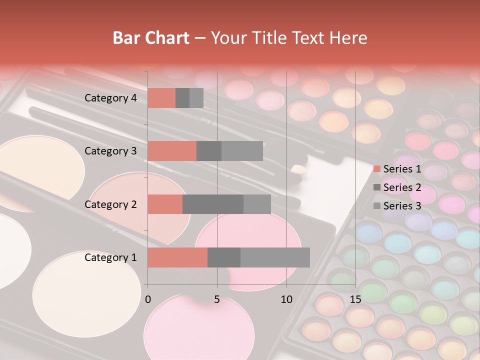 Collection Colour Eye Shadow PowerPoint Template