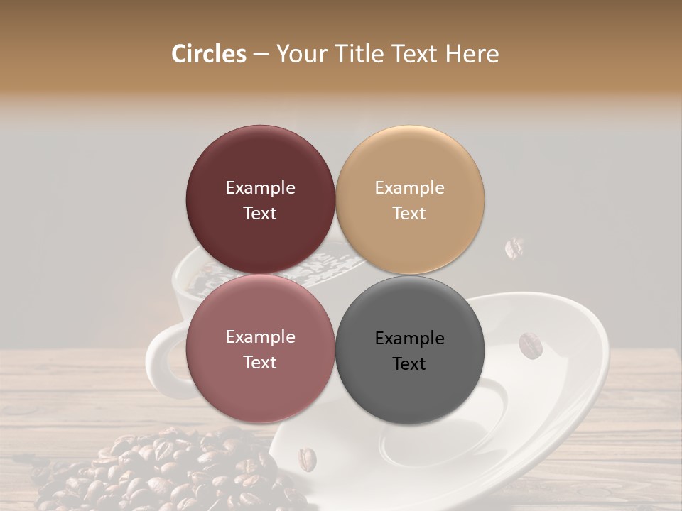 Cup Breakfast Fall PowerPoint Template
