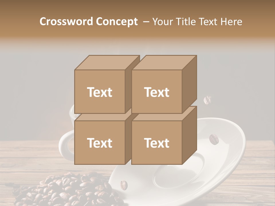 Cup Breakfast Fall PowerPoint Template