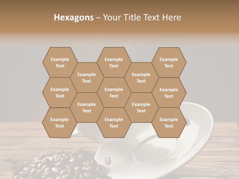 Cup Breakfast Fall PowerPoint Template