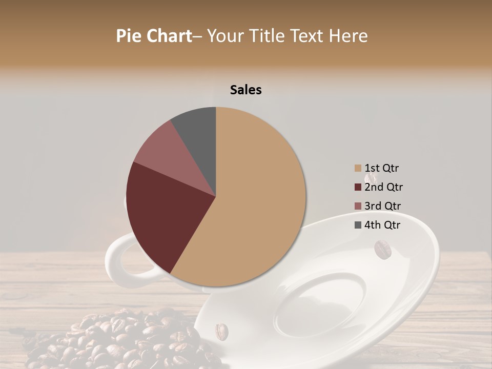 Cup Breakfast Fall PowerPoint Template