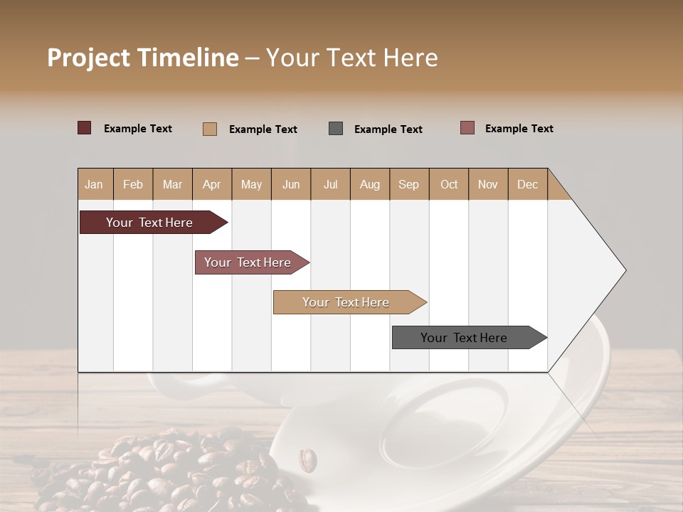 Cup Breakfast Fall PowerPoint Template