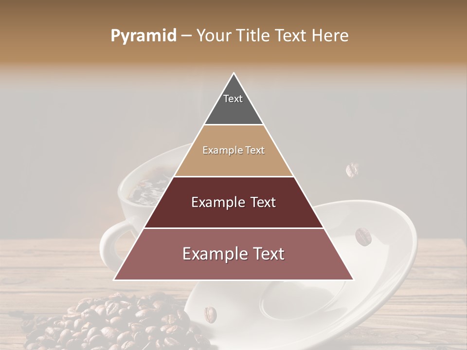 Cup Breakfast Fall PowerPoint Template