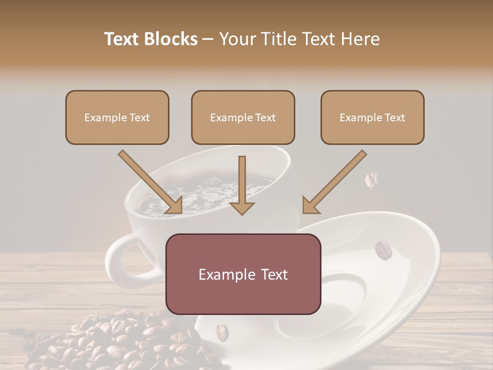 Cup Breakfast Fall PowerPoint Template
