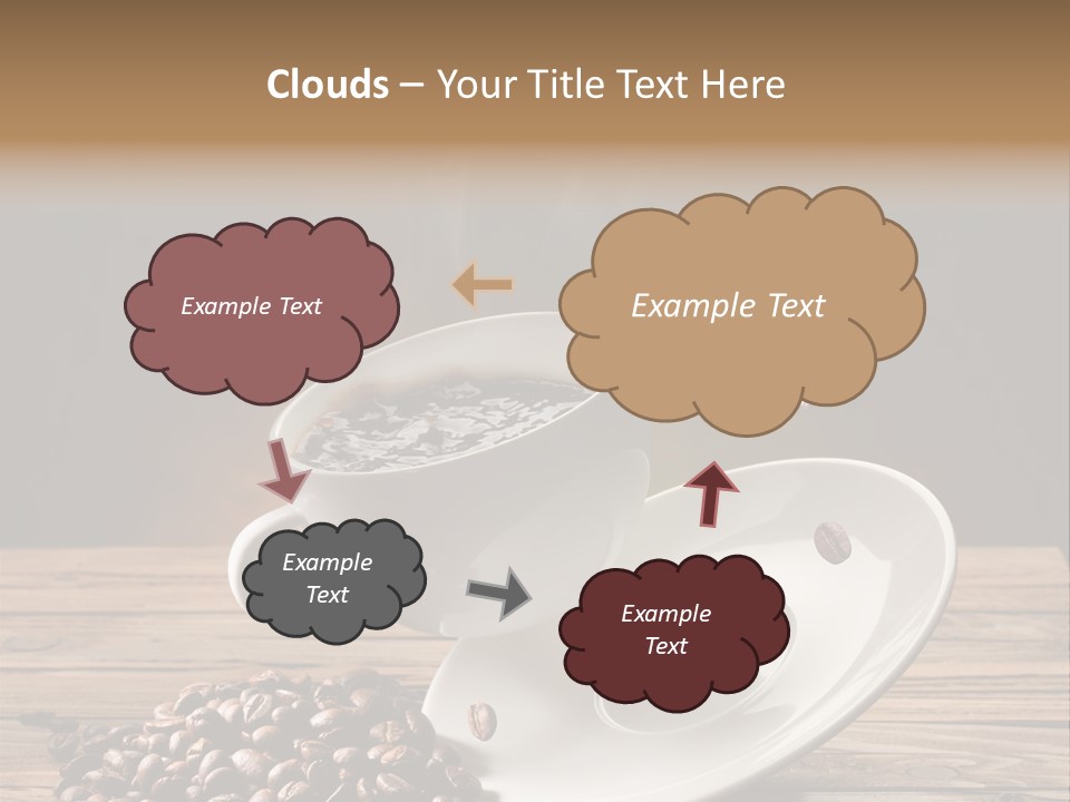 Cup Breakfast Fall PowerPoint Template