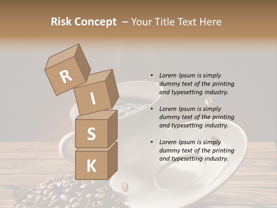 Cup Breakfast Fall PowerPoint Template