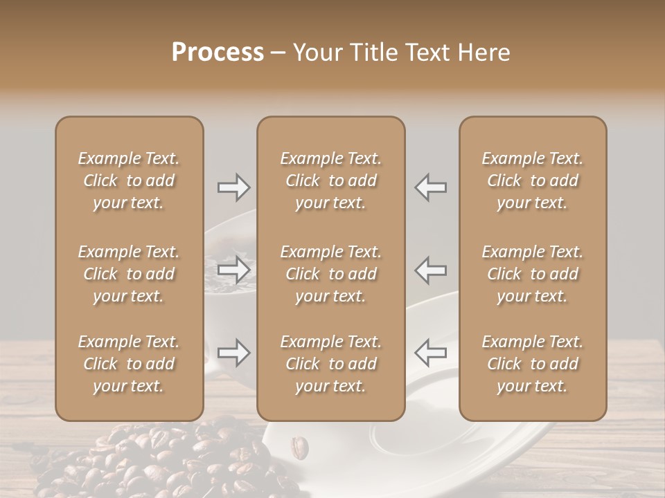 Cup Breakfast Fall PowerPoint Template