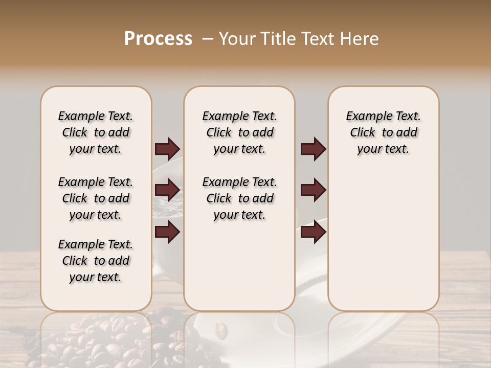 Cup Breakfast Fall PowerPoint Template