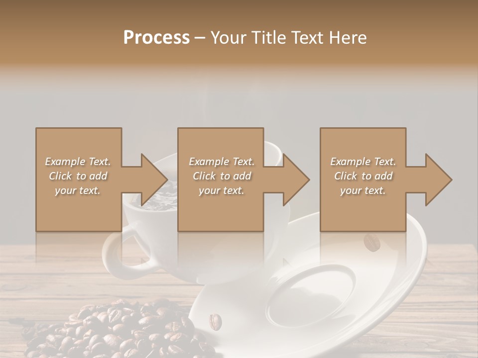 Cup Breakfast Fall PowerPoint Template
