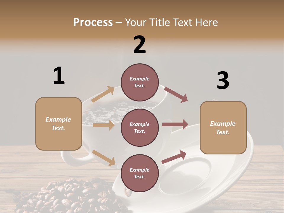 Cup Breakfast Fall PowerPoint Template