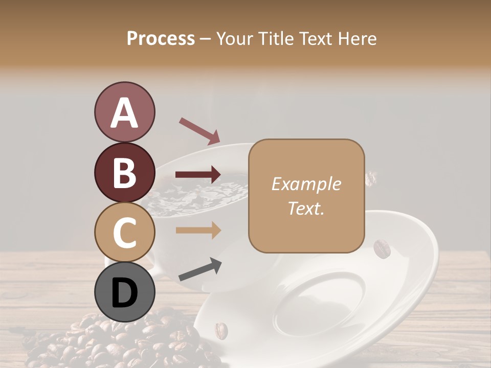 Cup Breakfast Fall PowerPoint Template