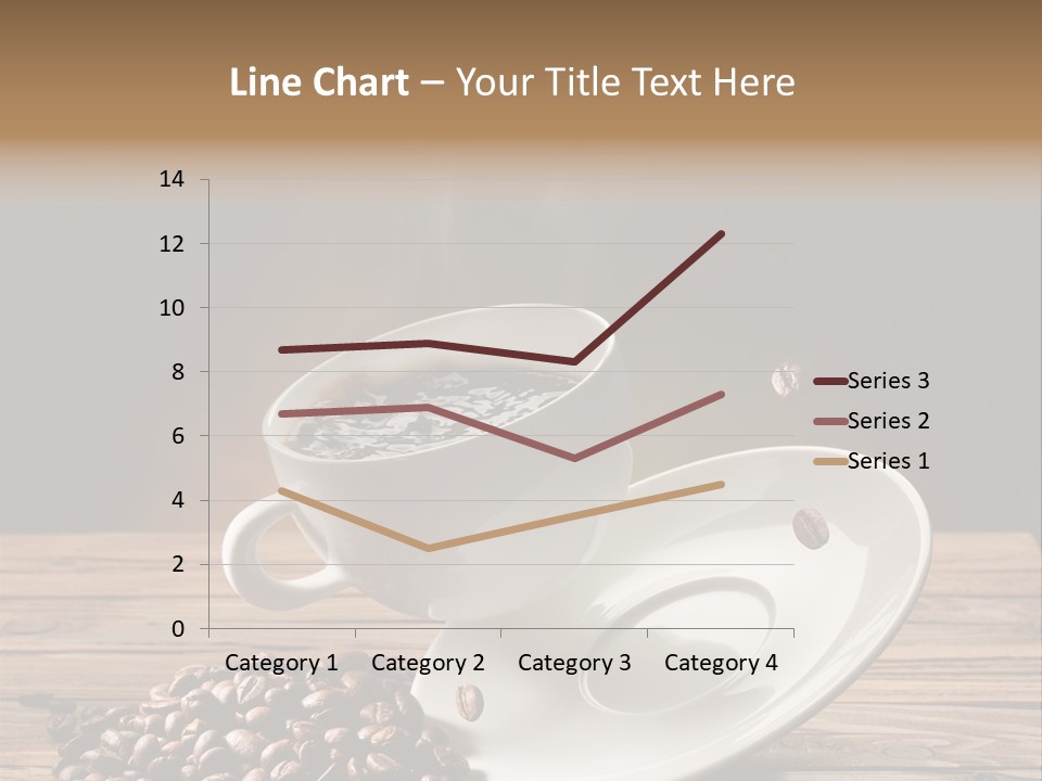 Cup Breakfast Fall PowerPoint Template