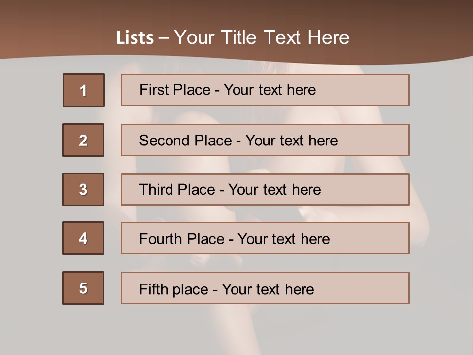 Human Uality Beauty PowerPoint Template