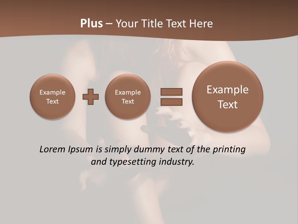 Human Uality Beauty PowerPoint Template