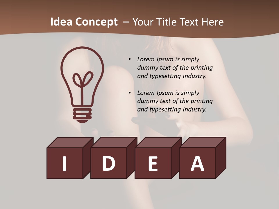 Human Uality Beauty PowerPoint Template