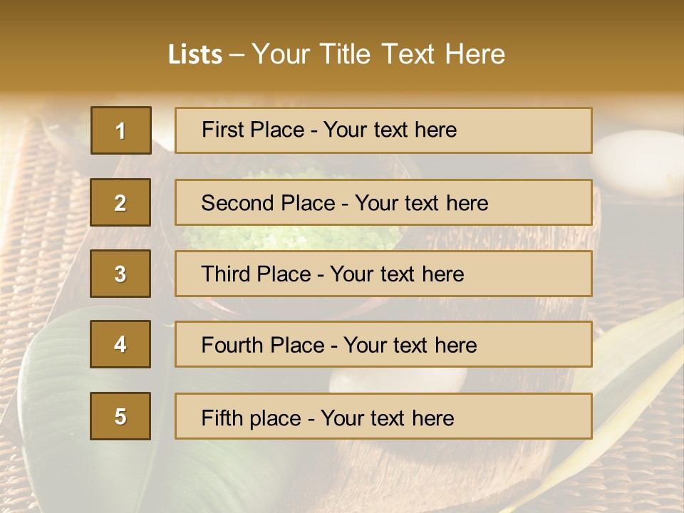 Scented Green Healthy PowerPoint Template