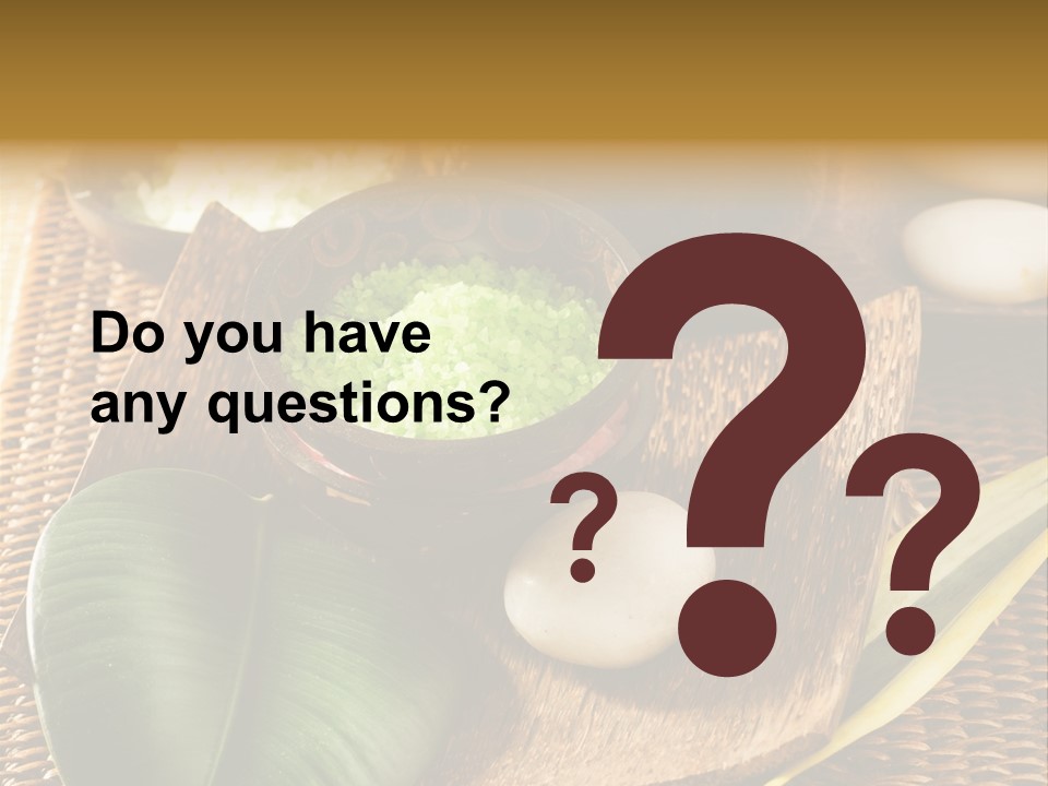 Scented Green Healthy PowerPoint Template