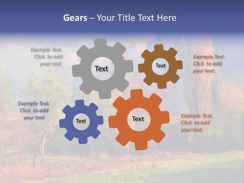 Detail Spring Beautiful PowerPoint Template