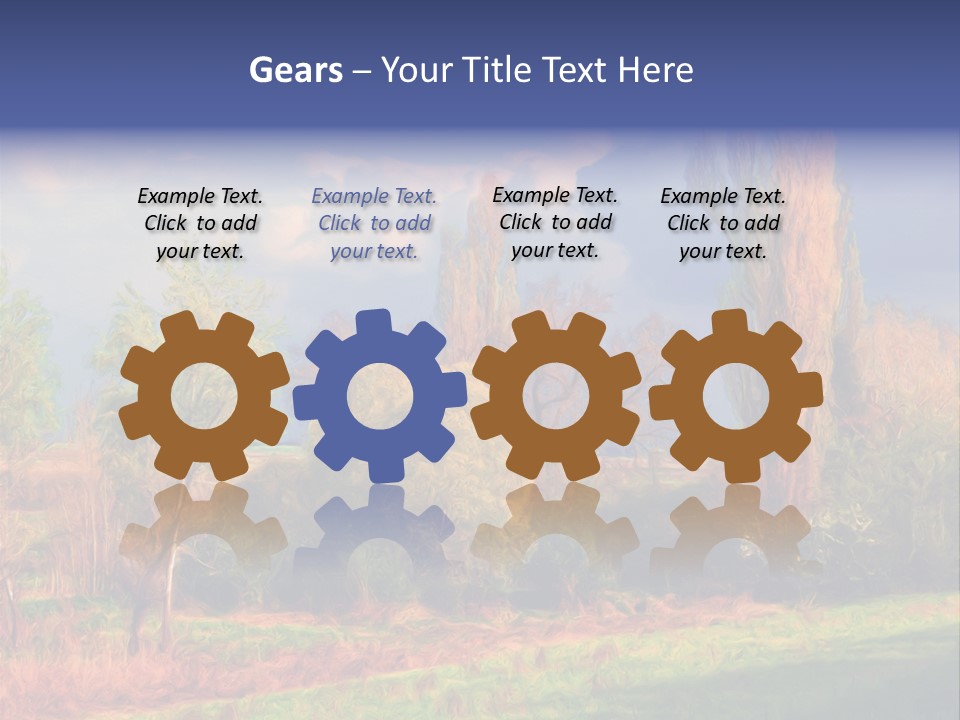 Detail Spring Beautiful PowerPoint Template