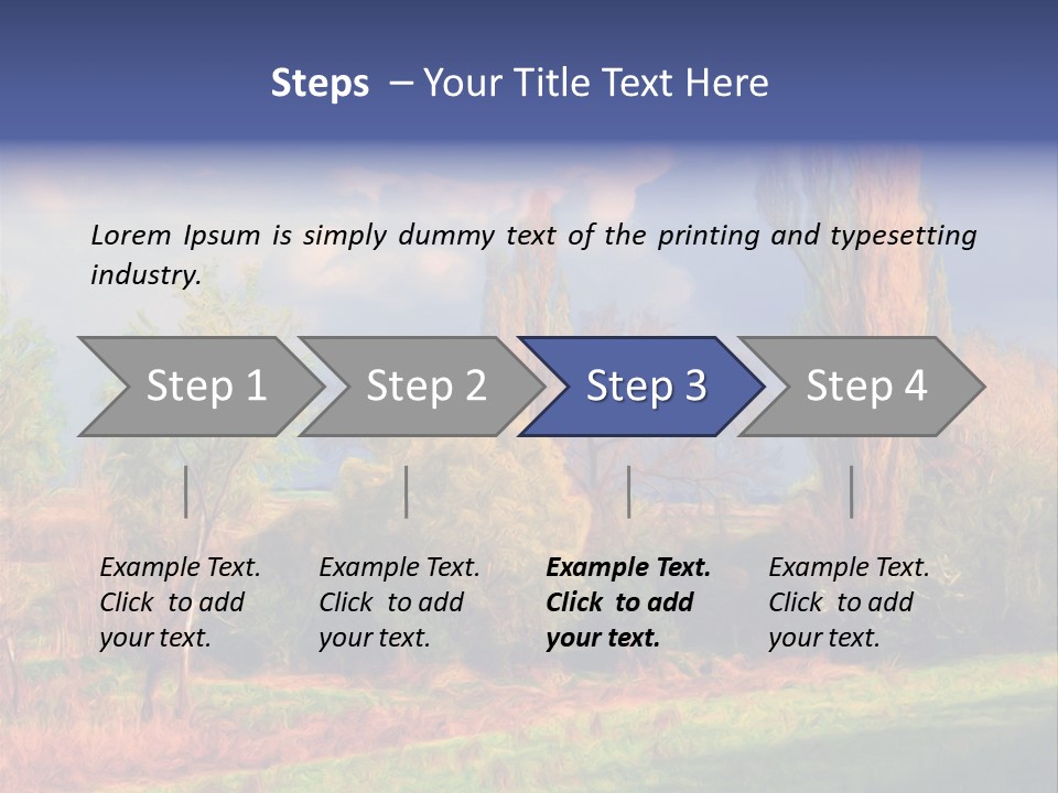 Detail Spring Beautiful PowerPoint Template