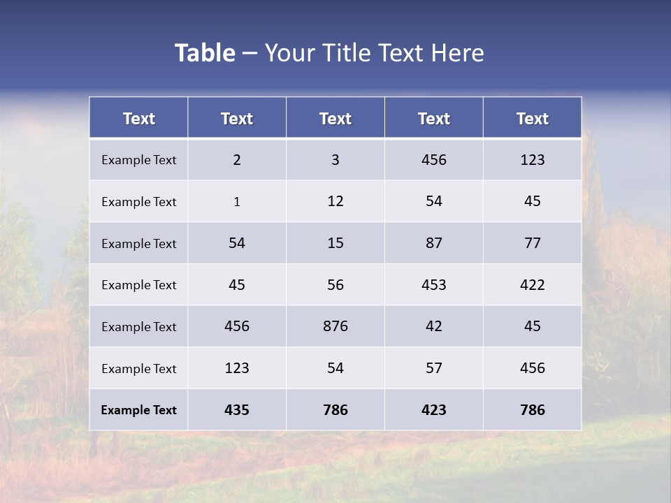Detail Spring Beautiful PowerPoint Template
