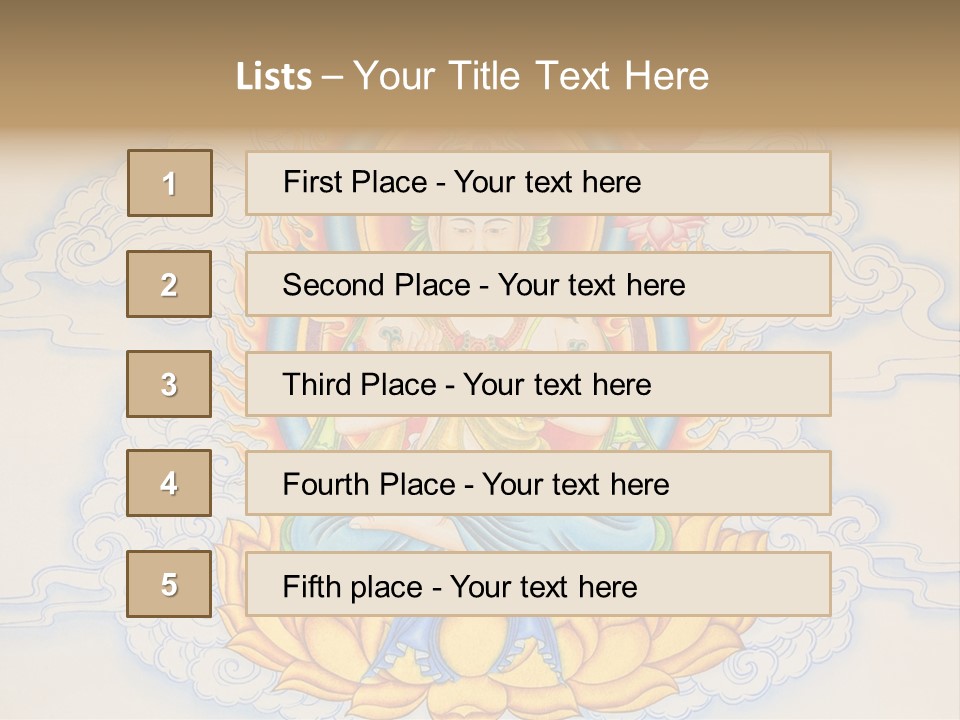 Religion Plated National PowerPoint Template