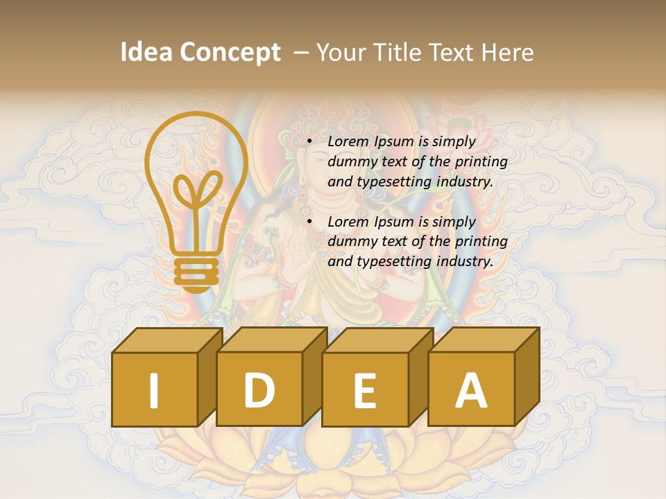 Religion Plated National PowerPoint Template