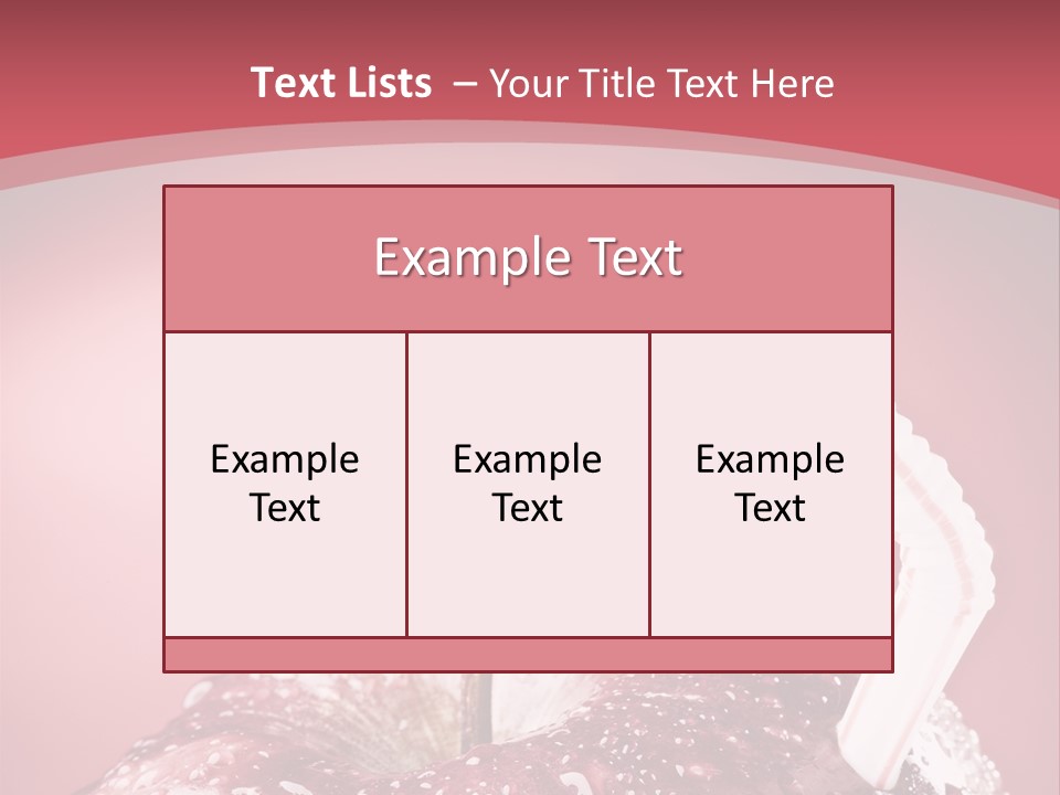 Health Juice Straw PowerPoint Template