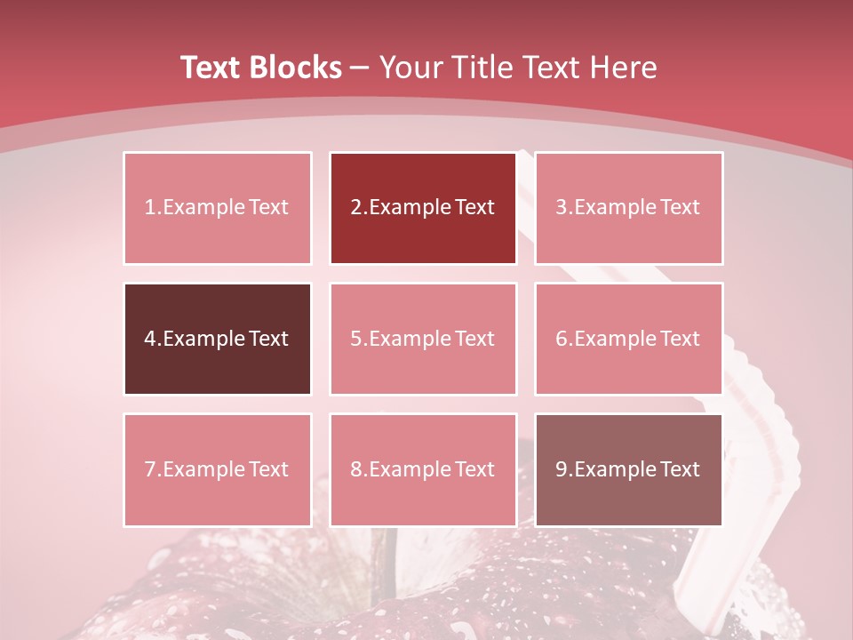 Health Juice Straw PowerPoint Template