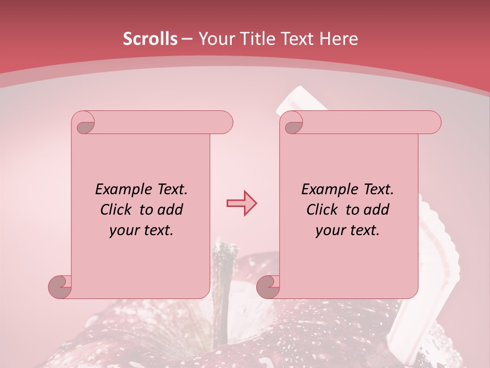 Health Juice Straw PowerPoint Template