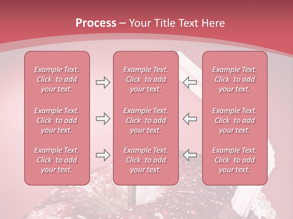 Health Juice Straw PowerPoint Template