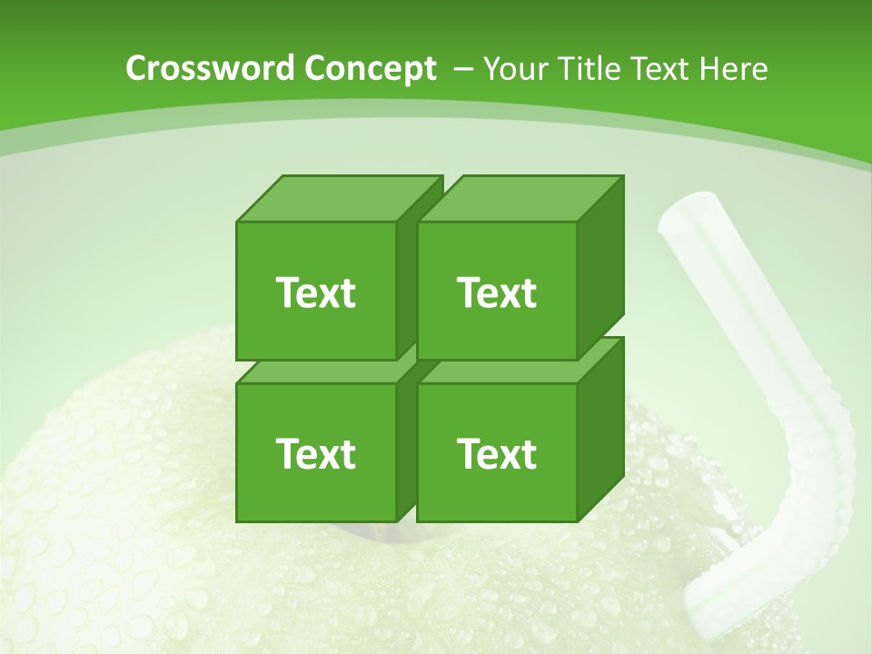 Fruit Studio Green PowerPoint Template