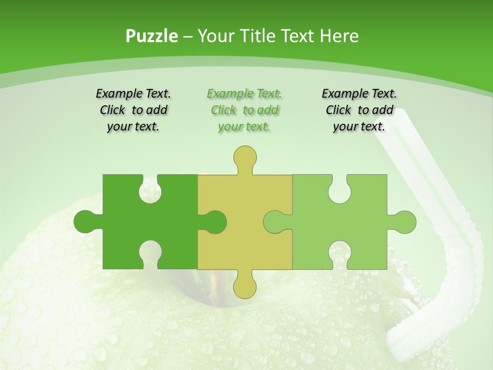 Fruit Studio Green PowerPoint Template