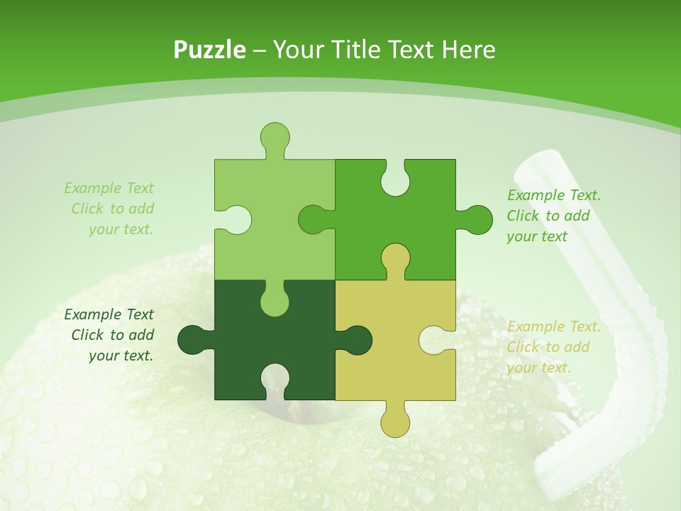 Fruit Studio Green PowerPoint Template