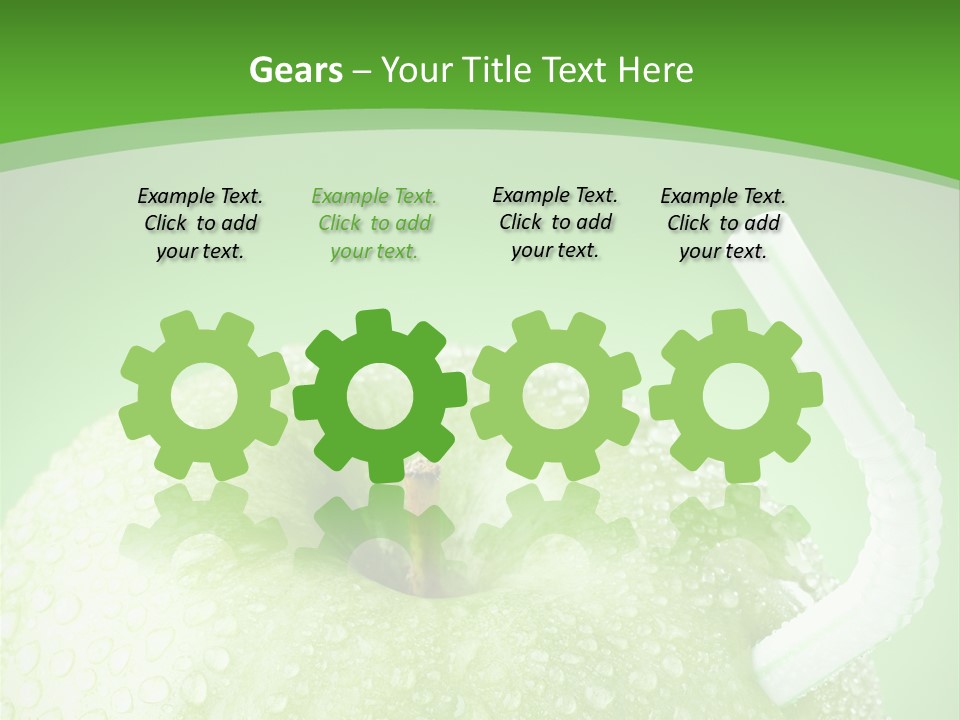 Fruit Studio Green PowerPoint Template