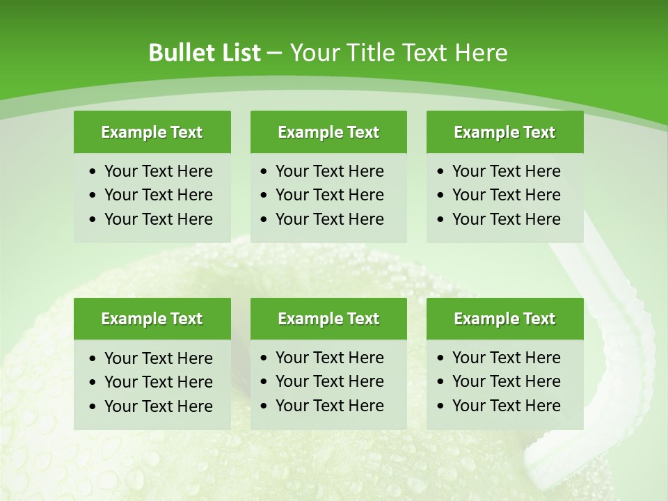 Fruit Studio Green PowerPoint Template