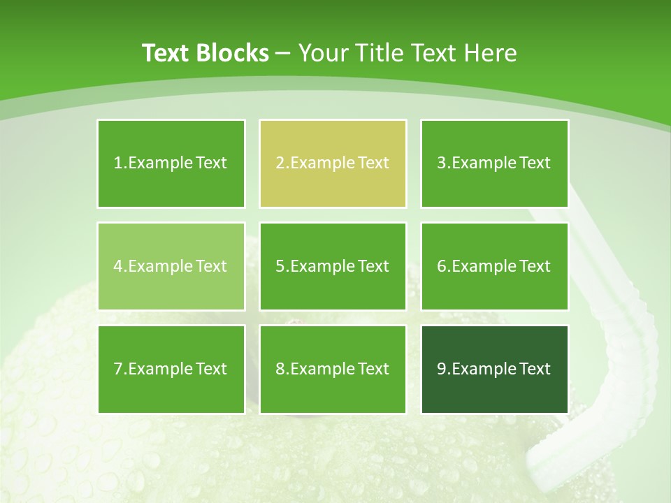 Fruit Studio Green PowerPoint Template