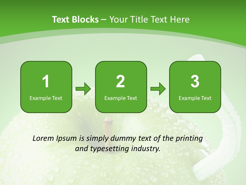 Fruit Studio Green PowerPoint Template