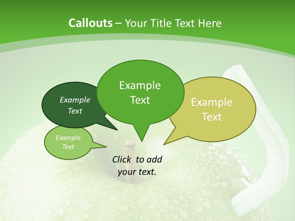 Fruit Studio Green PowerPoint Template
