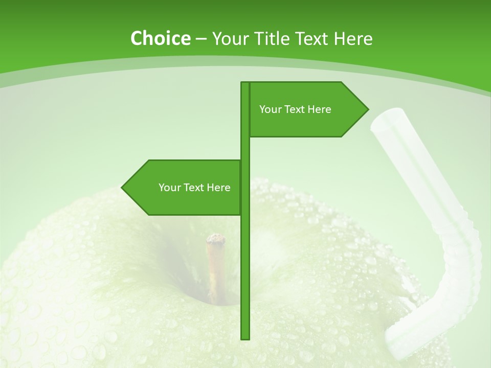 Fruit Studio Green PowerPoint Template