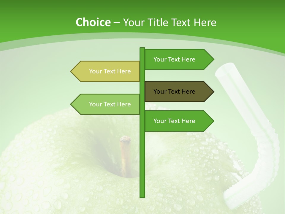 Fruit Studio Green PowerPoint Template