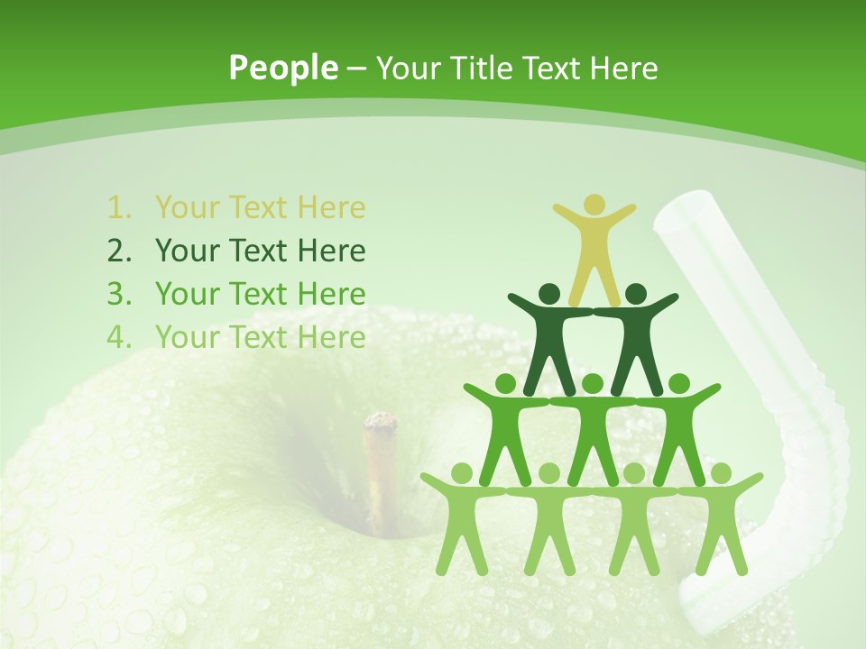 Fruit Studio Green PowerPoint Template