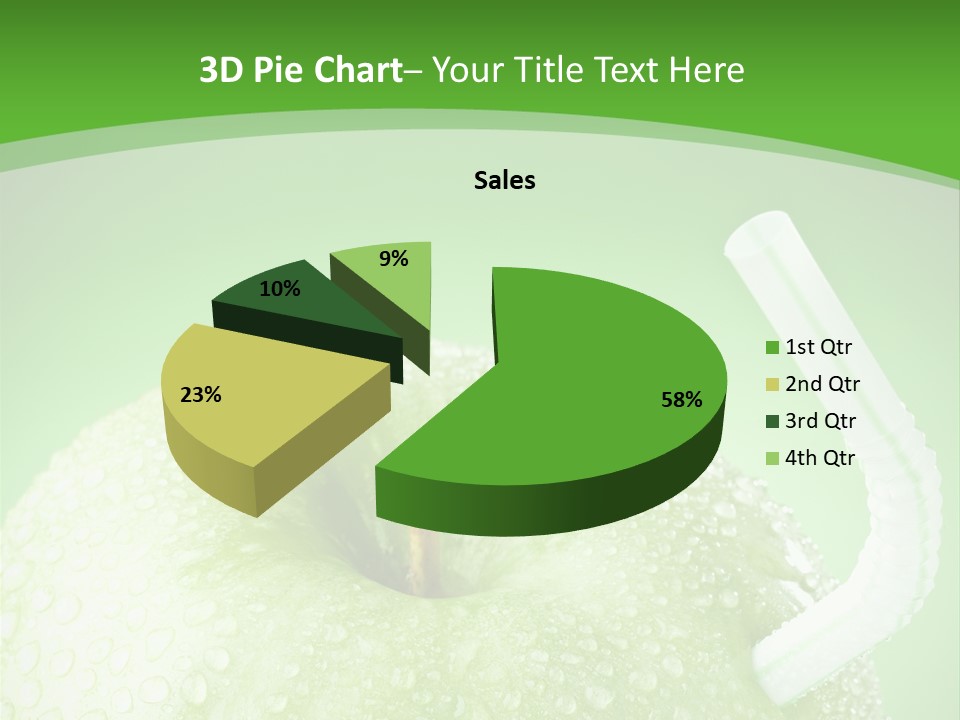 Fruit Studio Green PowerPoint Template
