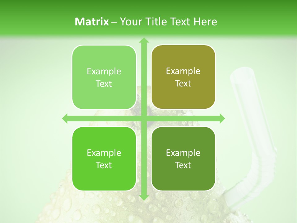Closeup Organic Breakfast PowerPoint Template